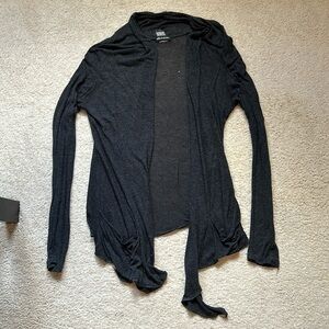 Charcoal grey cardigan